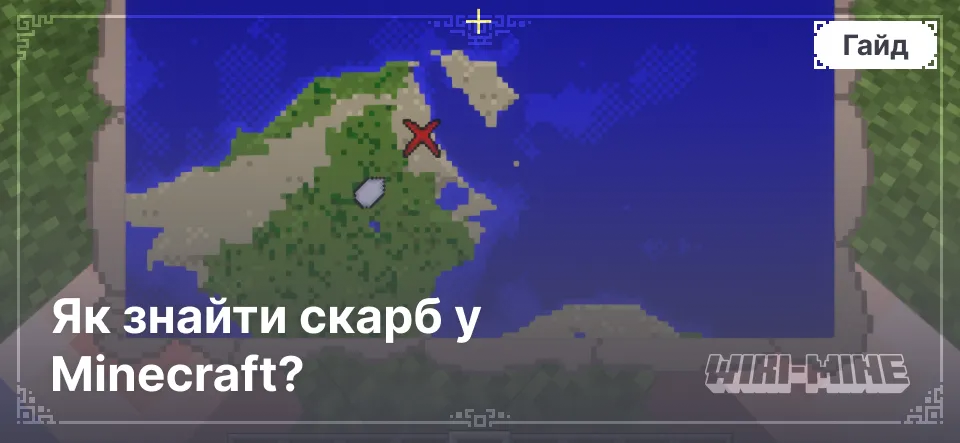 Як знайти скарб у Minecraft?