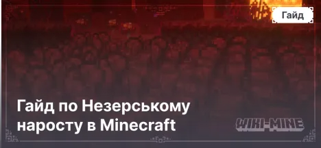 Гайд по Незерському наросту в Minecraft